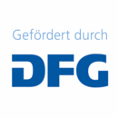 "Gefördert durch DFG" Logo