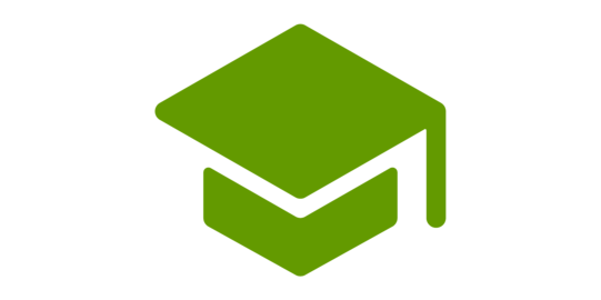 grünes Schulen Icon